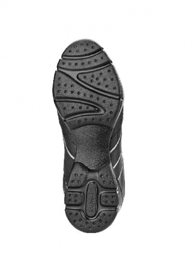 Rumpf Sneaker 1599  Schwarz Tanzsneaker