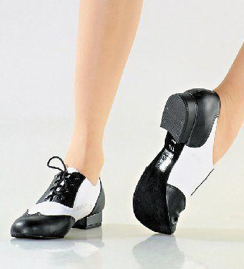 So Danca Swingschuhe Jz97  Absatz 2,0 cm Schwarz Weiss