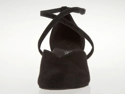 Diamant 107-013-001 Damen Tanzschuhe mit 4,2cm Absatz 107-013-001 comfort Schwarz Inkl. Mc-Tanz Aufraubürste