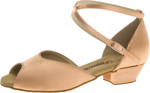 Diamant Kinder Tanzschuhe 022-030-094 in beige mit 2,5cm Absatz Restposten