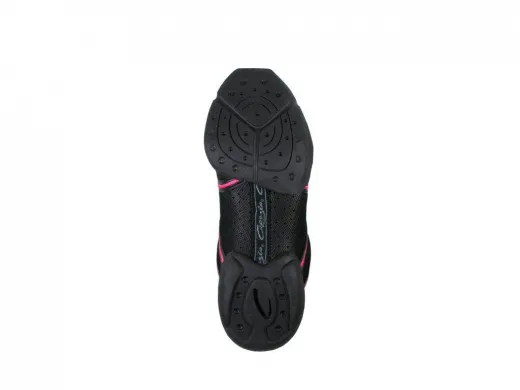 Capezio Sneaker DS30 Bolt Schwarz ice blau Tanzsneaker Restposten