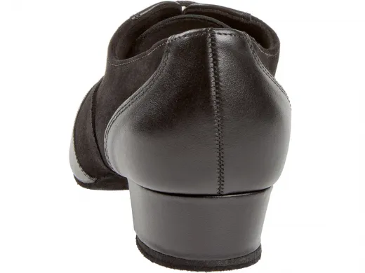 Diamant Trainer Schnürrtanzschuhe Tanzschuhe 063-029-070 schwarz mit 2,8cm Absatz Inkl. Mc-Tanz Aufraubürste