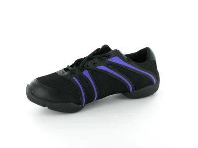 Capezio Sneaker DS30 Bolt Schwarz pur Tanzsneaker Restposten