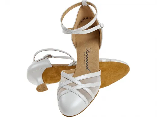 Diamant 147-068-391 Brautschuhe Standard Tanzschuhe 147-068-391 Restposten weiss Inkl. Mc-Tanz Aufraubürste