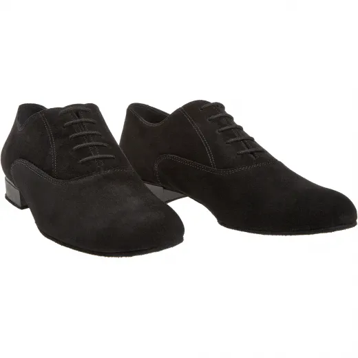 Diamant 180-025-001 Herren Tanzschuhe in Schwarz inkl. Aufrauhbürste von Mc-Tanz