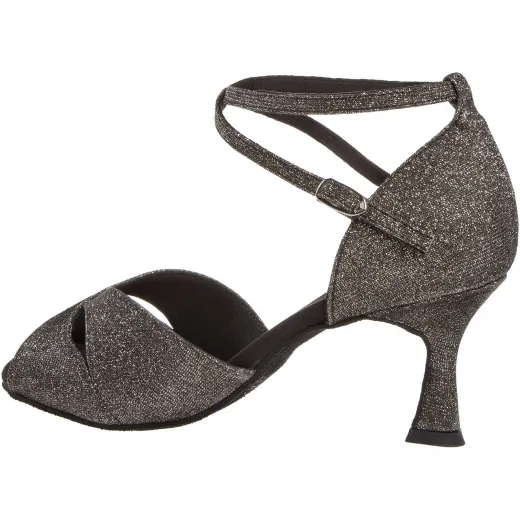 Diamant 181-087-510 Damen Tanzschuhe 181-087-510 bronze Brokat mit 6,5cm Absatz Inkl. Mc-Tanz Aufraubürste