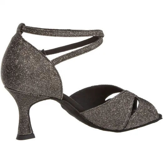 Diamant 181-087-510 Damen Tanzschuhe 181-087-510 bronze Brokat mit 6,5cm Absatz Inkl. Mc-Tanz Aufraubürste