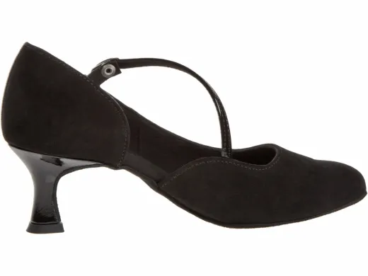 Diamant 174-106-008 Damen Tanzschuhe Diamant 174-106-008 schwarz mit 5cm Absatz Inkl. Mc-Tanz Aufraubürste Restposten