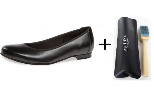 Diamant Tanzschuhe Diamant 175-005-034 Restposten schwarz mit 1,2cm Absatz Inkl. Mc-Tanz Aufraubürste