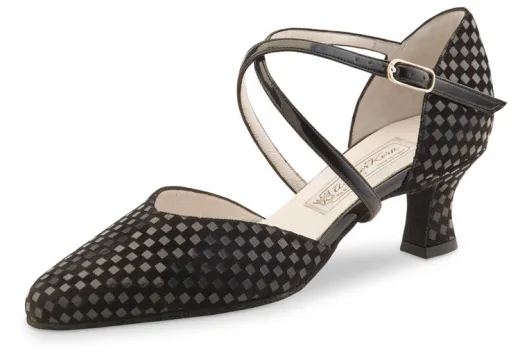 Werner Kern Patty Quadrino Tanzschuhe Patty Quadrtino Damentanzschuhe mit 5,5cm Absatz schwarz