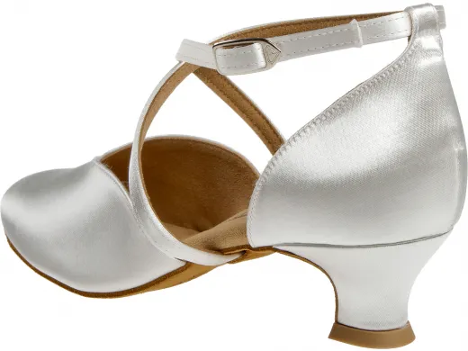 Diamant Brautschuhe Standard Tanzschuhe 107-013-092 weiss Inkl. Mc-Tanz Aufraubürste
