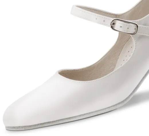 Werner Kern Ashley Tanzschuhe Werner Kern Ashley weiss mit 6cm Absatz Damentanzschuhe
