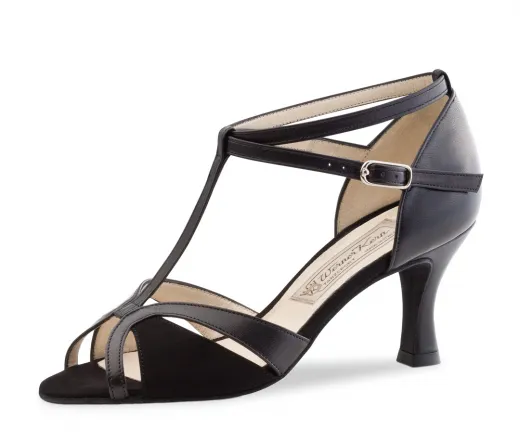Werner Kern Damen Tanzschuhe Astrid mit 6,5cm Absatz schwarz