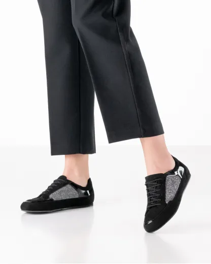 Werner Kern Tanzschuh Tanzsneaker Carol schwarz Sneaker mit ganzer Sohle