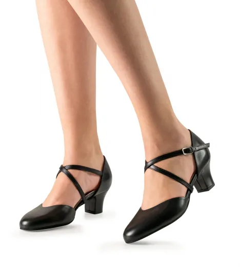 Werner Kern Debby Tanzschuhe Debby schwarz comfort Damentanzschuhe mit 4,5cm Absatz