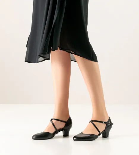 Werner Kern Debby Tanzschuhe Debby schwarz comfort Damentanzschuhe mit 4,5cm Absatz