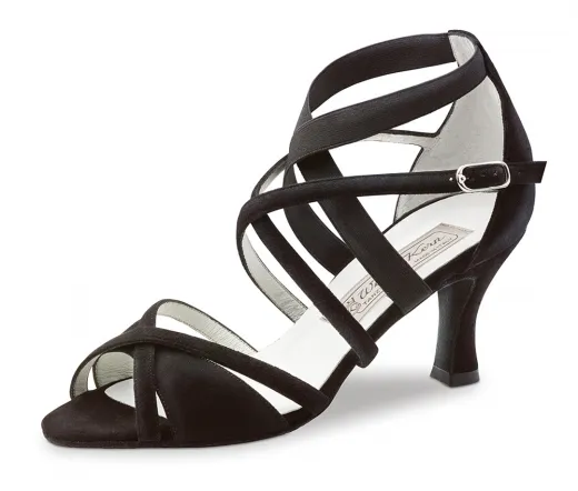 Werner Kern Elsa Tanzschuhe Elsa schwarz Damentanzschuhe mit 6,5cm Absatz