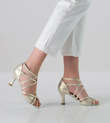 Werner Kern Eva Tanzschuhe Werner Kern Eva Perl Nude Damentanzschuhe mit 6,5cm Absatz