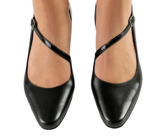 Werner Kern Damen Tanzschuhe Rita Schwarz mit 5,5cm Absatz