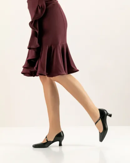 Werner Kern Damen Tanzschuhe Rita Schwarz mit 5,5cm Absatz