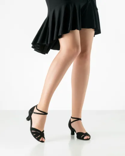 Anna Kern 893 Thea Tanzschuhe 893 schwarz mit 5cm Absatz