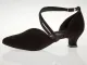 Diamant 107-013-001 Damen Tanzschuhe mit 4,2cm Absatz 107-013-001 comfort Schwarz Inkl. Mc-Tanz Aufraubürste