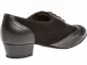 Diamant Trainer Schnürrtanzschuhe Tanzschuhe 063-029-070 schwarz mit 2,8cm Absatz Inkl. Mc-Tanz Aufraubürste
