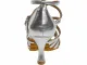 Diamant 108-087-013 Damen Tanzschuhe 108-087-013 silber Inkl. Mc-Tanz Aufraubürste
