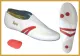 IWA 503 Kunstturnschuhe Modell 503 weiss mit roten Streifen