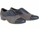Diamant Herren Tanzschuhe Diamant 077-025-455 blau / grau Inkl. Mc-Tanz Aufraubürste