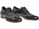 Diamant Herren Tanzschuhe Diamant 099-025-376 schwarz / grau Herrentanzschuhe Inkl. Mc-Tanz Aufraubürste