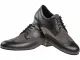 Diamant Herren Tanzschuhe Diamant 099-025-376 schwarz / grau Herrentanzschuhe Inkl. Mc-Tanz Aufraubürste