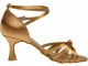 Diamant 109-087-087 Damen Tanzschuhe 109-087-087 Bronce Satin Inkl. Mc-Tanz Aufraubürste