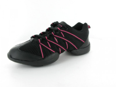 Bloch Tanz Sneaker BL 524 Criss Cross Pink Kindergröße Restposte