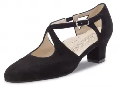 Werner Kern Gala Tanzschuhe Gala Comfort Schwarz mit 4,5cm Absatz Damentanzschuhe