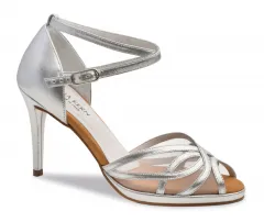 Anna Kern 950 Desiree Damen Tanzschuhe 950-80 silber