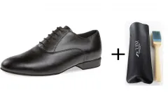Diamant 180-075-028 Herren Tanzschuhe in Schwarz inkl. Aufrauhbürste von Mc-Tanz