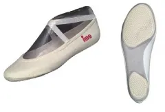 IWA 302 Kunstturnschuhe Schwebebalkenschuhe Modell 302 creme