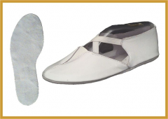 IWA 80 Gymnastikschuhe Leder  Modell 80 weiss und schwarz