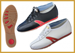 IWA 740 Jazztanzschuhe Gymnastikschuhe Leder  Modell 740 weiss und schwarz