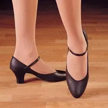 Capezio Student Footlight 650 Charakterschuhe schwarz Restposten