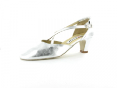 Rumpf Tanzschuhe 2020 Broadway Restposten 5,0 cm Absatz silber