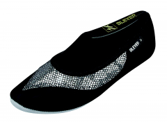 Bleyer Bauchtanzschuhe  Gymnastikschuhe 6309 schwarz/silber