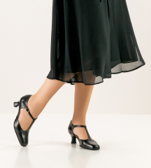 Werner Kern Celine Tanzschuhe Celine schwarz super comfort Damentanzschuhe mit 5,5cm Absatz