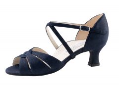 Werner Kern Ebony Tanzschuhe Comfort Blau mit 5cm Absatz Damentanzschuhe